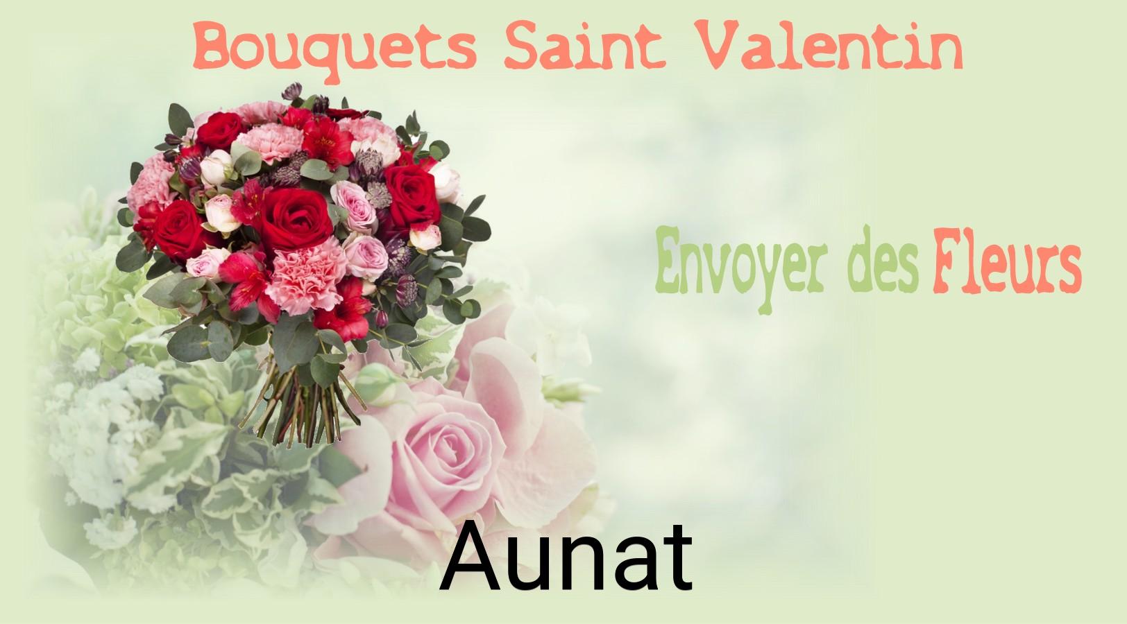 Roses de Saint-Valentin livrées à Aunat